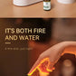 Flame Diffuser Humidifier with Waterless Auto-Off Function for Home Office Yoga Spa