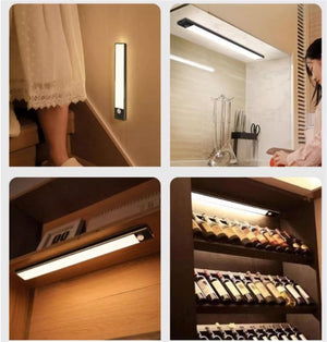 LED Sensor Under Cabinet Light, Wireless Night Light Bar Stick