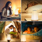 Table Lamp Touch Night Light - Portable Sensor Remote Control