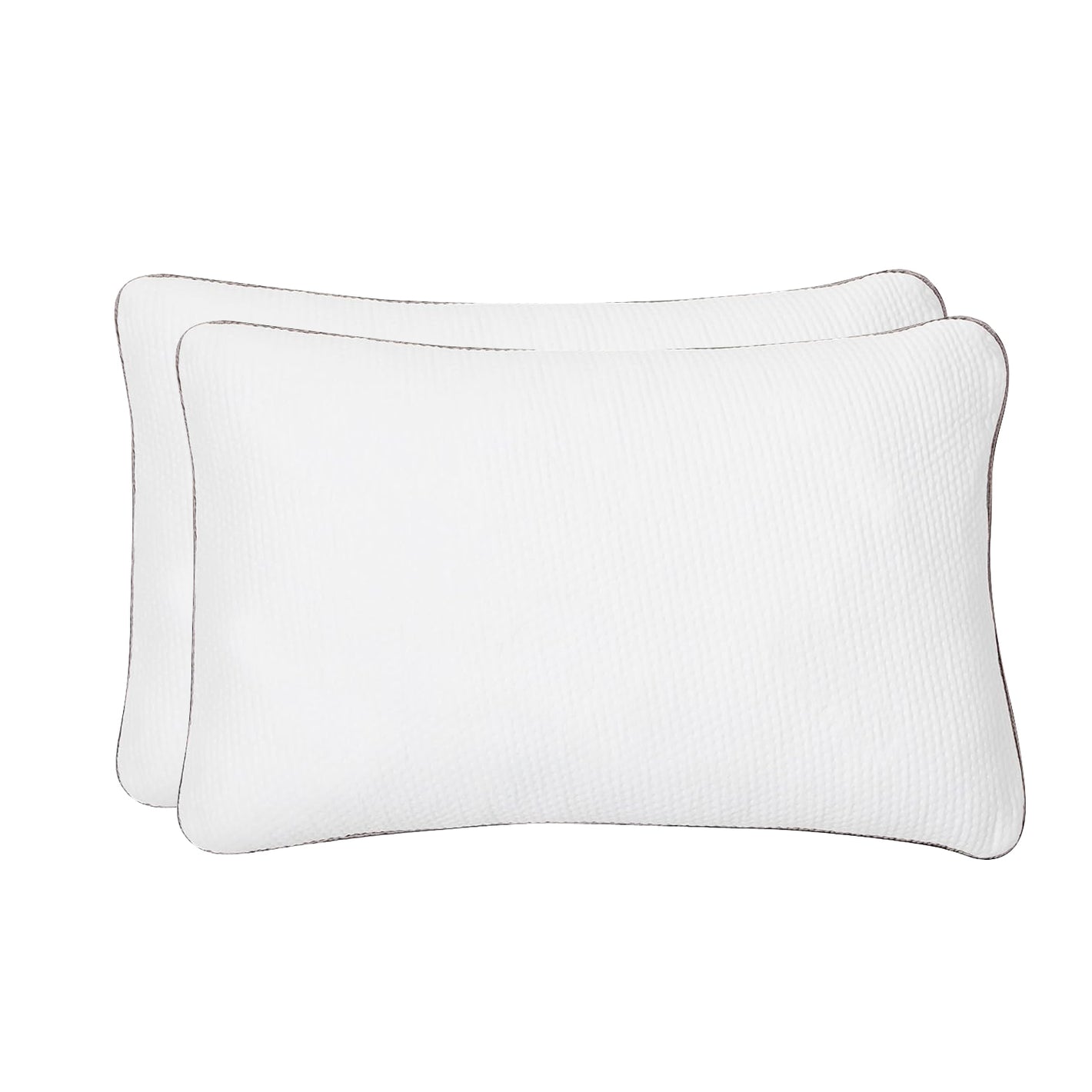 Cloud Memory Foam Pillow - Contouring & Lofty Pillow Pack of 2