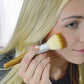 Bamboo private label professional 11-piece natural hair face makeup brushes