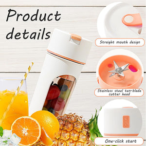 Cross-border portable juicer with high appearance and strong speed, small mini juice cup, household electric juice cup