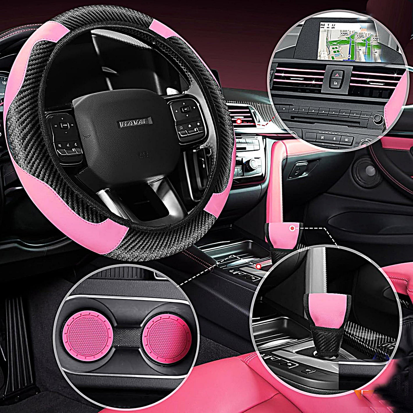 30 Pcs Car Accessories Set