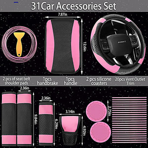 30 Pcs Car Accessories Set