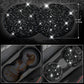 PU Leather Diamond Bling Seat Covers Full Sets 16 pcs