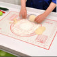 40*60cm size 0.40mm thickness Cooking Tools Tableware Baking Pan Gadgets Pastry Kitchen Accessories Silicone dough Mat