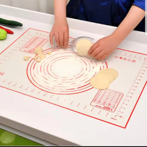 40*60cm size 0.40mm thickness Cooking Tools Tableware Baking Pan Gadgets Pastry Kitchen Accessories Silicone dough Mat