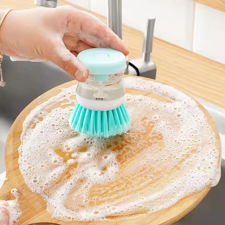 Liquid Dish Scrubber washing brush Household Multi-functional Cleaning Brush