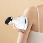 Handheld intelligent 4 in 1 EMS red light vibration heating scraping anti cellulite dredging meridian massage device