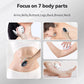 Handheld intelligent 4 in 1 EMS red light vibration heating scraping anti cellulite dredging meridian massage device