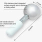 Skin care cooling cold Facial Massage Roller Cryo Sticks 304 Stainless Steel Face Freeze ice globes with box