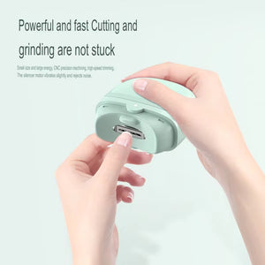 New electric nail clipper, adult nail polisher, baby and children's anti-clip meat automatic nail clipper