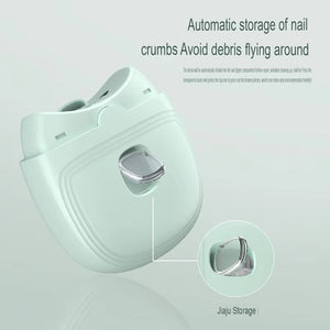 New electric nail clipper, adult nail polisher, baby and children's anti-clip meat automatic nail clipper