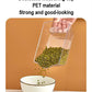 6-Grid Rotating Food Grain Cereal Dispenser Storage Box