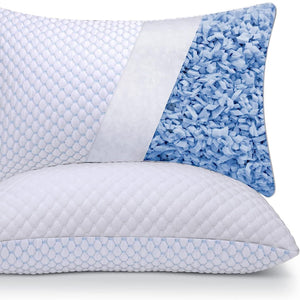 Adjustable Queen Size Gel Shredded Pillows