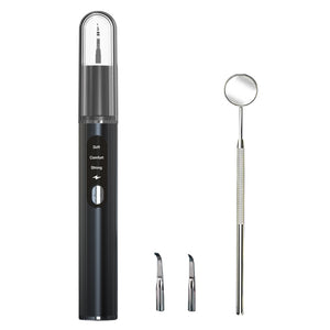 Ultrasonic tartar removal household teeth cleaning device