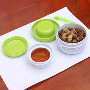 Portable Vegetable And Salad Slicer Cup on the Go