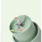 Small household juicer cup on the go ,portable electric juicer multifunctional- juice cup portable cup can crush ice 10 blades