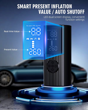 Tire Inflator Portable Air Compressor