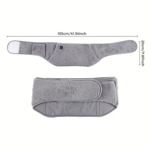 Electric heating waist belt